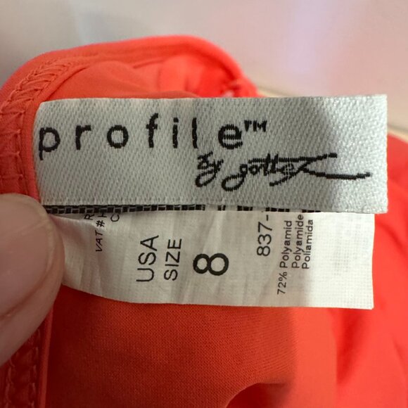 Profile By Gottex Pink Tankini Skirted Swimsuit Set – Size 8 - Picture 7 of 9